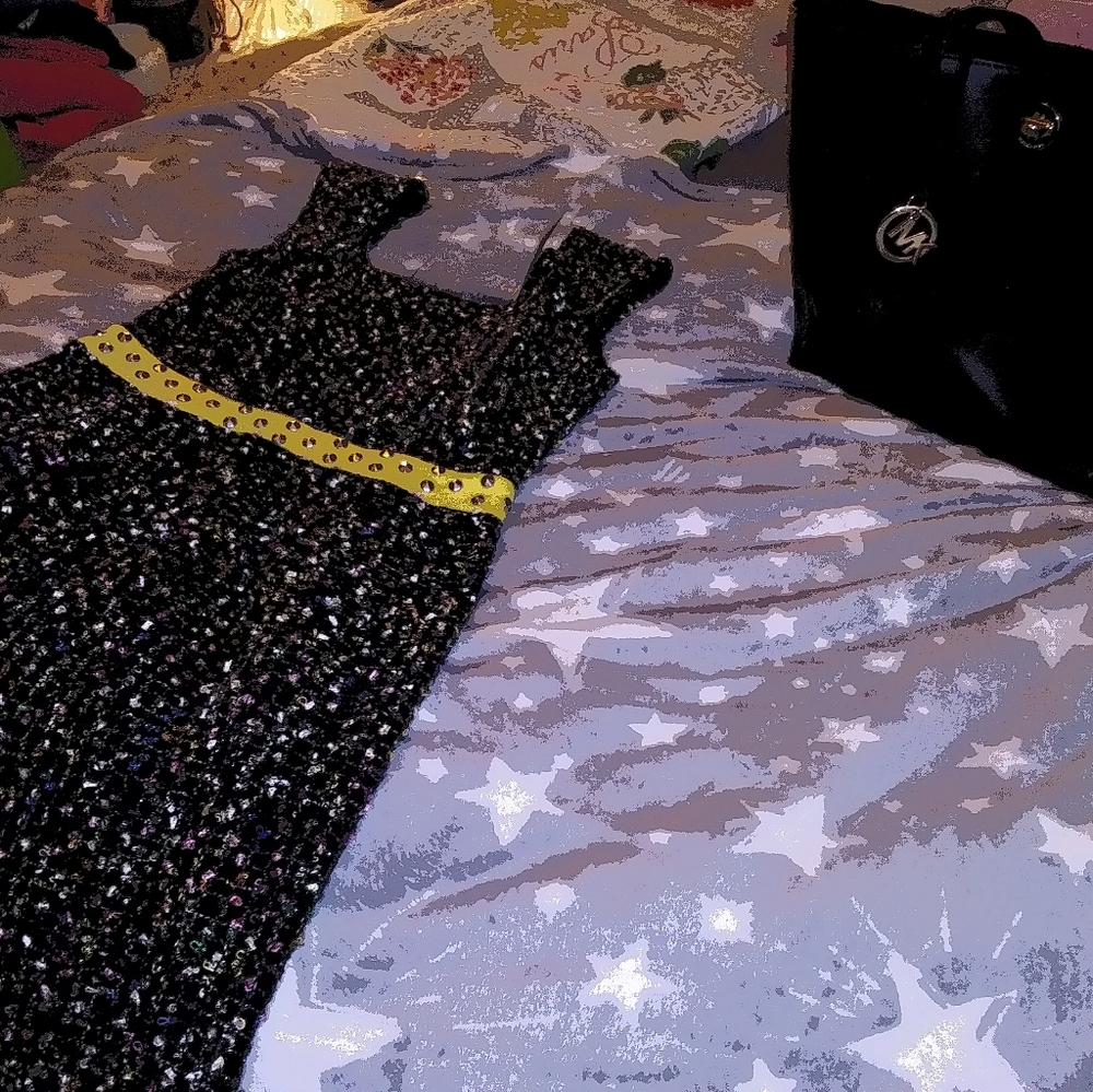 Michael Kors purse the black one